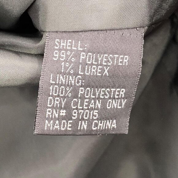 Levine Classics 2pc Set Blazer & Pants Olive Women’s Size 10 - Picture 7 of 11